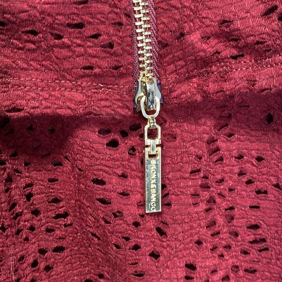 BRONX AND BANCO Mayan Maroon Maxi Dress NWT Sz S/4 - Picture 9 of 10